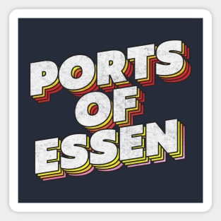 Ports Of Essen ///// IT Crowd Fan Art Design Magnet